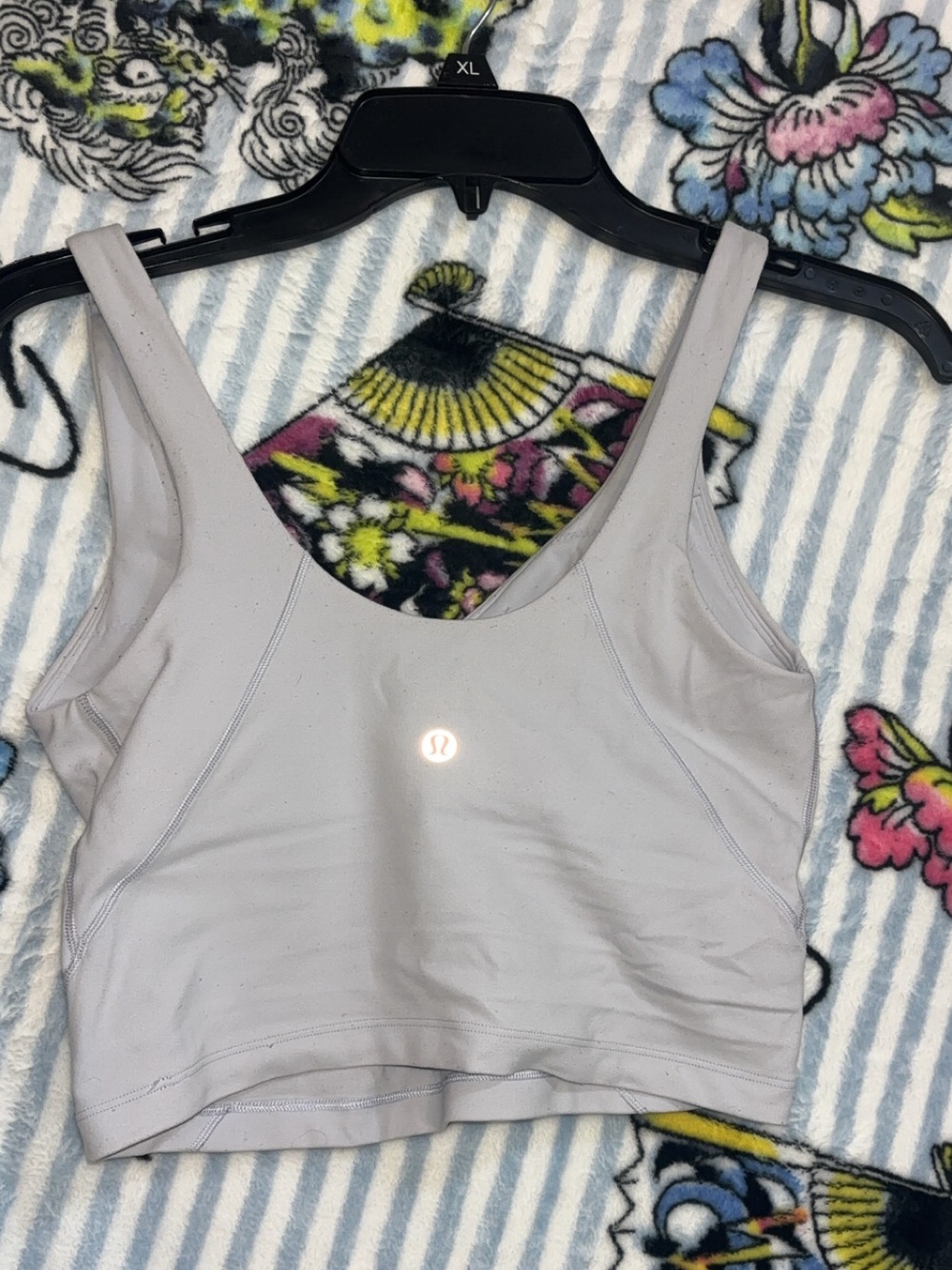 lululemon athletica Light Blue Align Crop Tank
